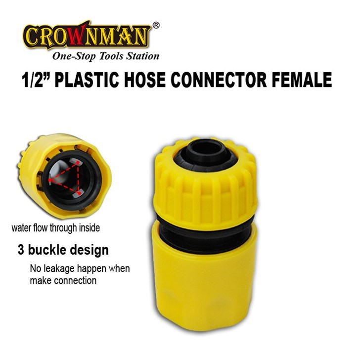 Connecteur de tuyau en plastique