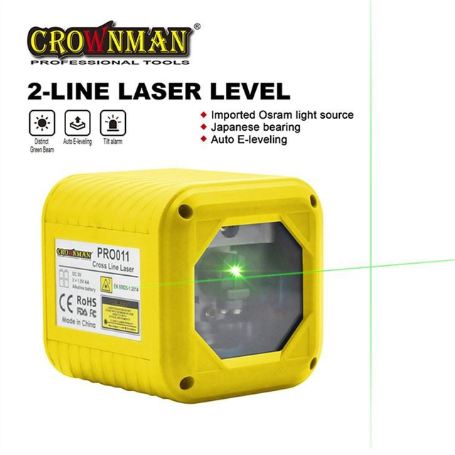 Niveau laser à 2 lignes