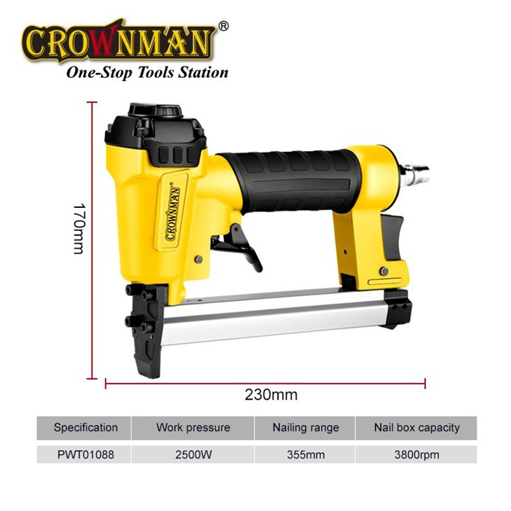 CROWNMAN 8016 Agrafeuse cloueuse pneumatique