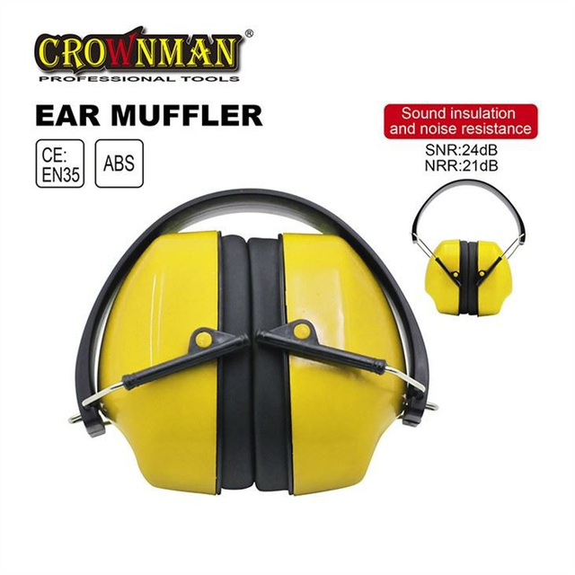 Silencieux d'oreille de protection pliable CROWNMAN