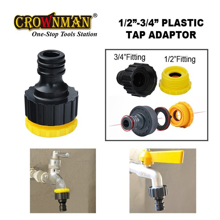 Adaptateur de robinet en plastique