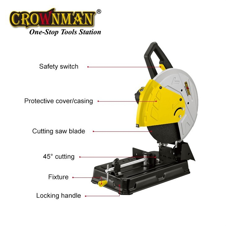 Scie à tronçonner électrique CROWNMAN