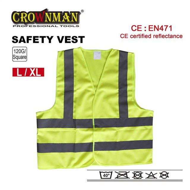 Gilet de sécurité haute visibilité avec certificat CE